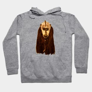 African Mask / Swiss Artwork Photography Hoodie